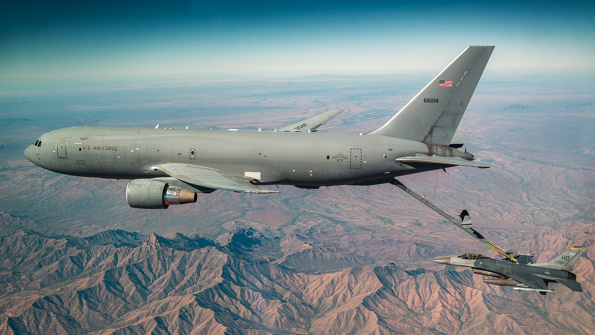KC-46与投食对像们 ​​​