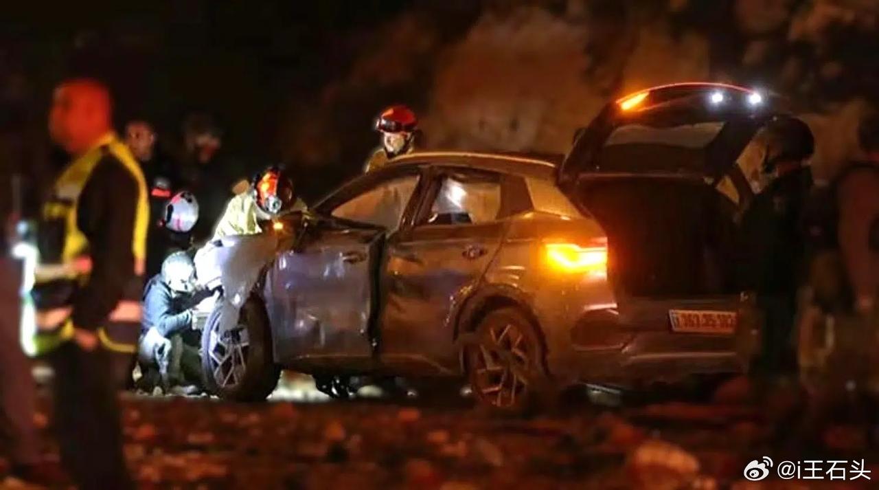 BYD ATTO 3，国内对应的元PLUS，有自媒体报道说是在以色列被伊朗导弹击