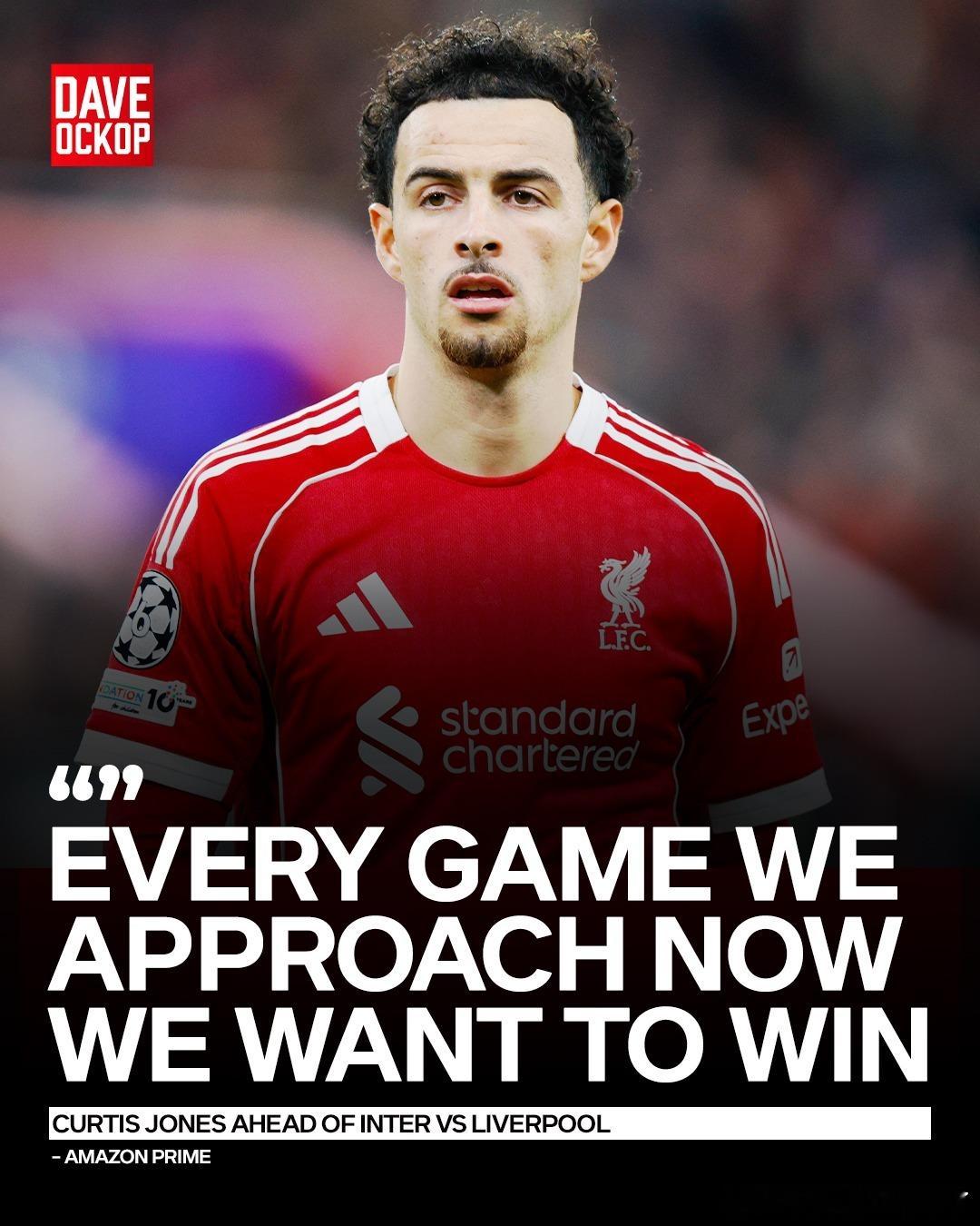 琼斯接受亚马逊Prime采访时表示：