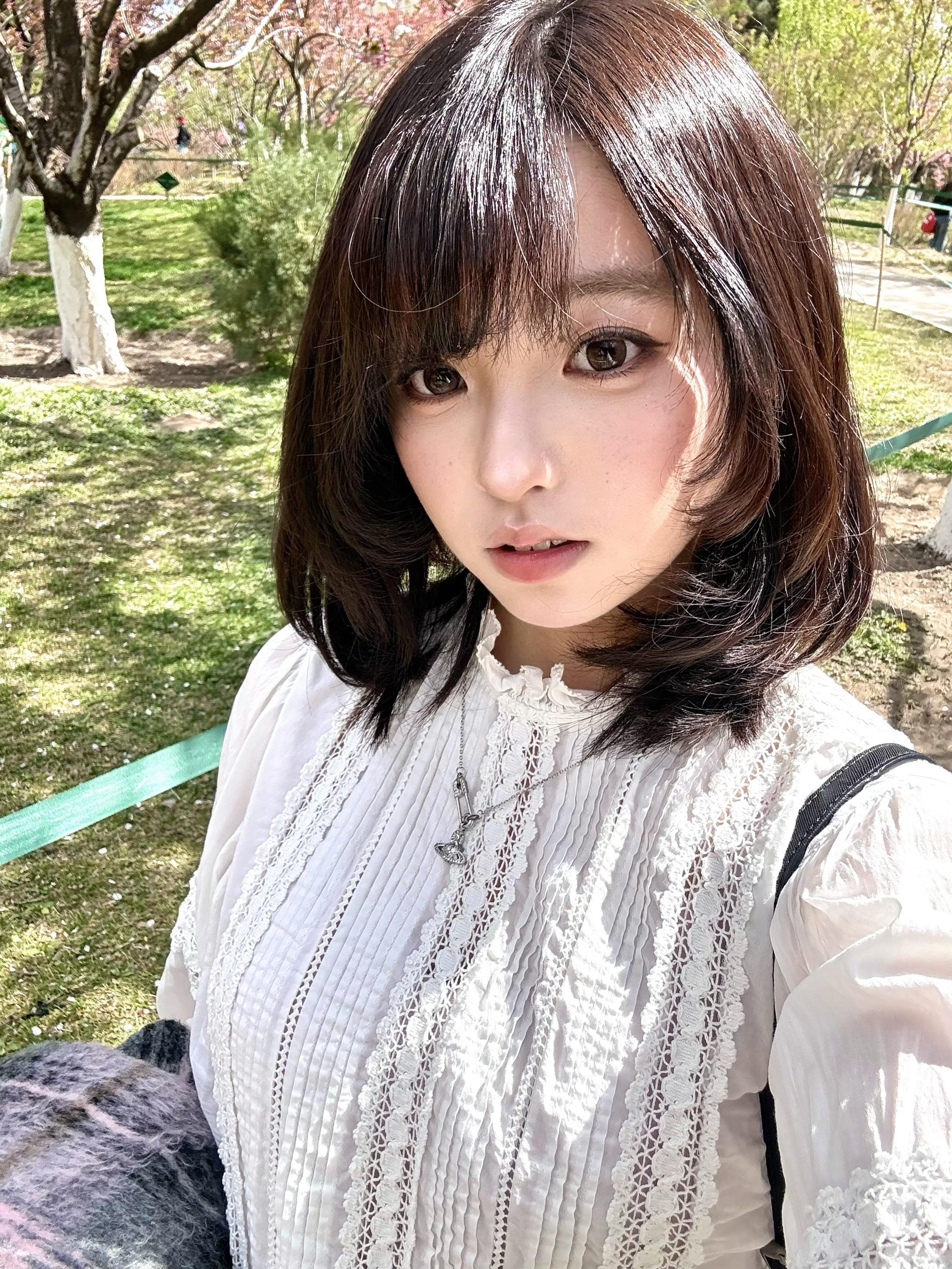 在樱花之前，先绽放吧.。🌸🍨
