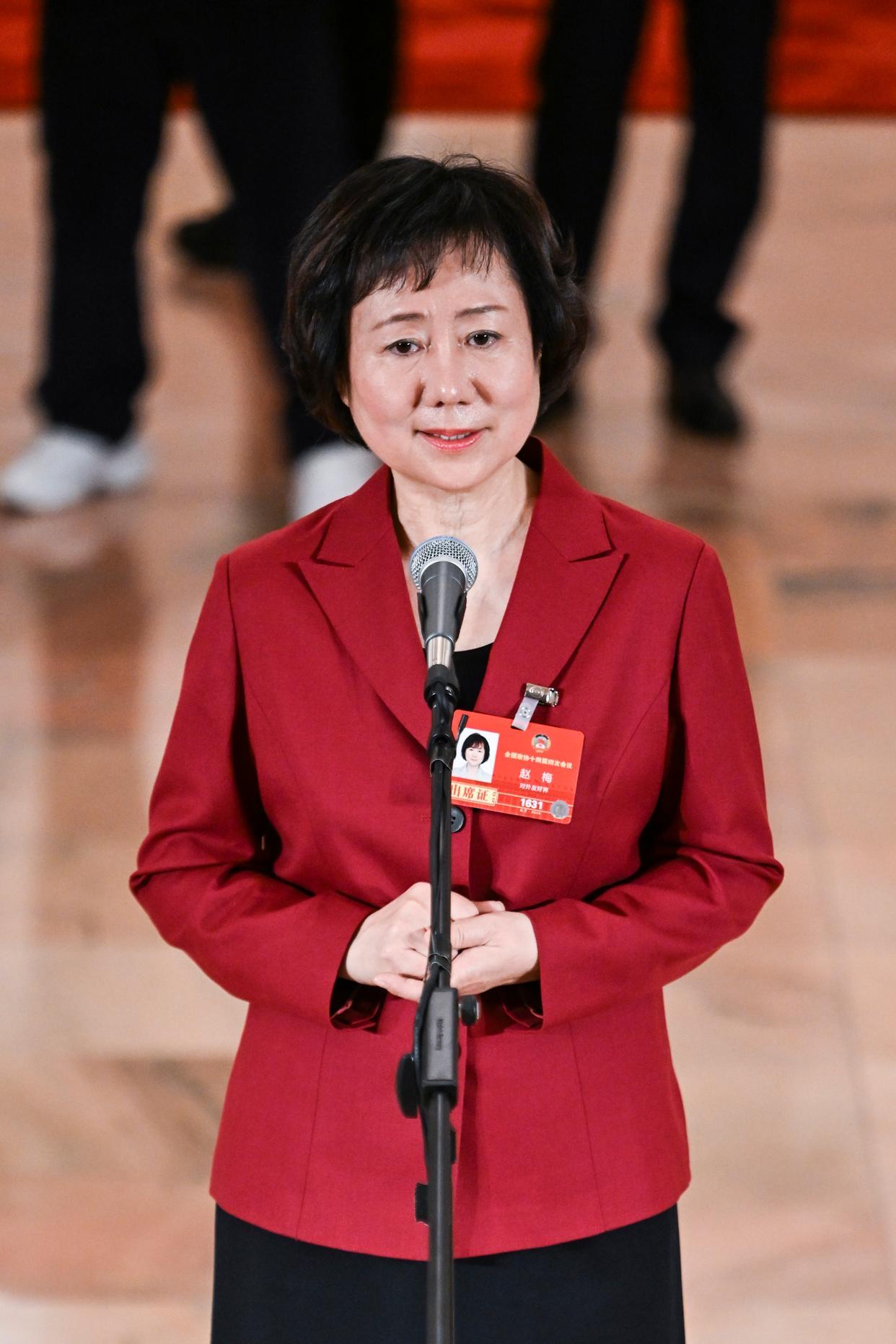 3月7日下午，全国政协十四届四次会议第二场“委员通道”在北京人民大会堂举行。全国