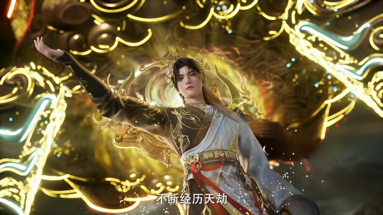 遮天首部剧场版今日开播遮天剧场版今日开播，全方位真香！硬核打斗张力拉满，特效光影