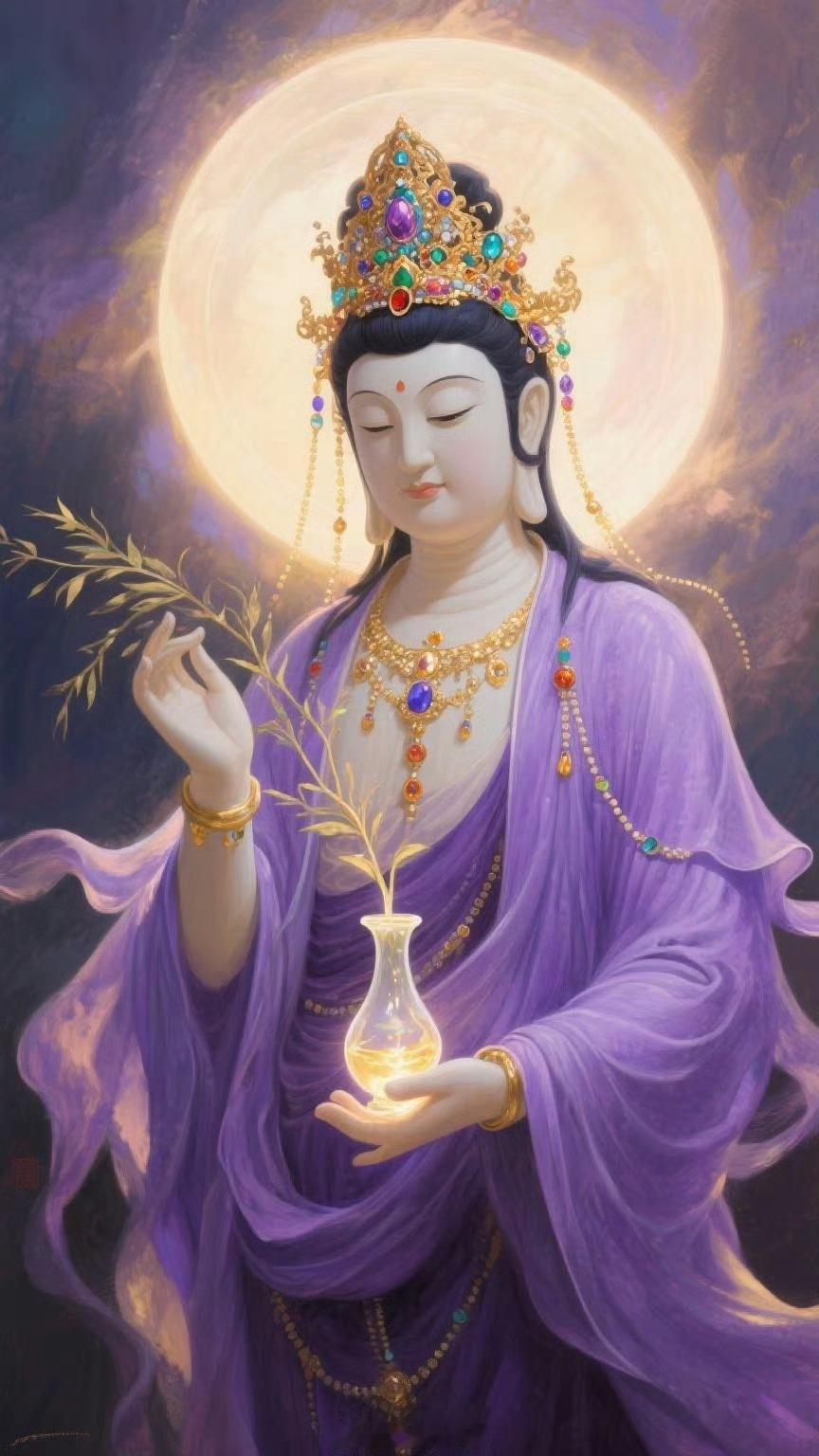 刷到这里 别滑走 菩萨正在加持你的好运，礼赞接住这份福气。你心中想的事顺利完成，