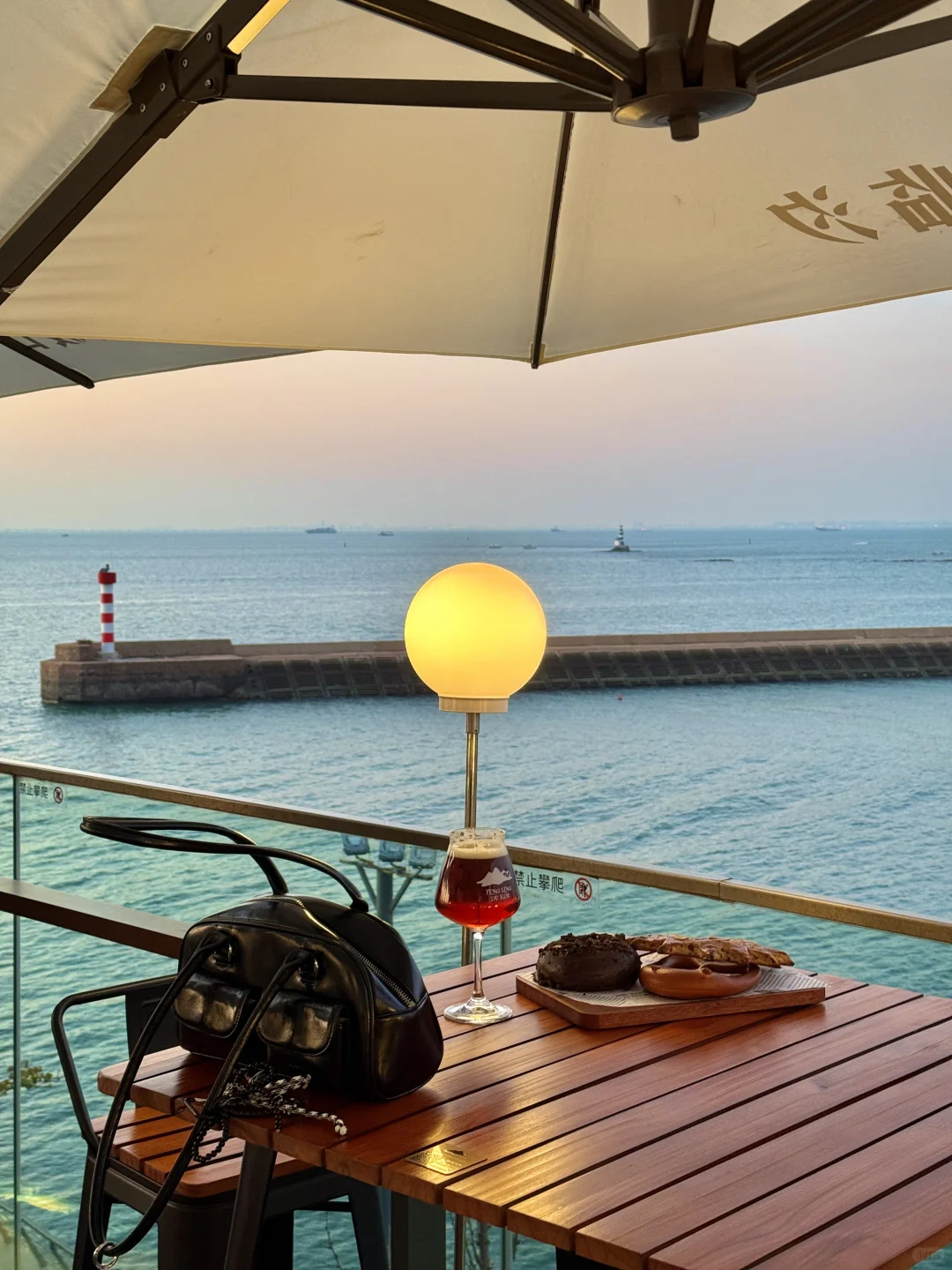 10.24青岛实况！！见到巨美的海上落日啦🌅