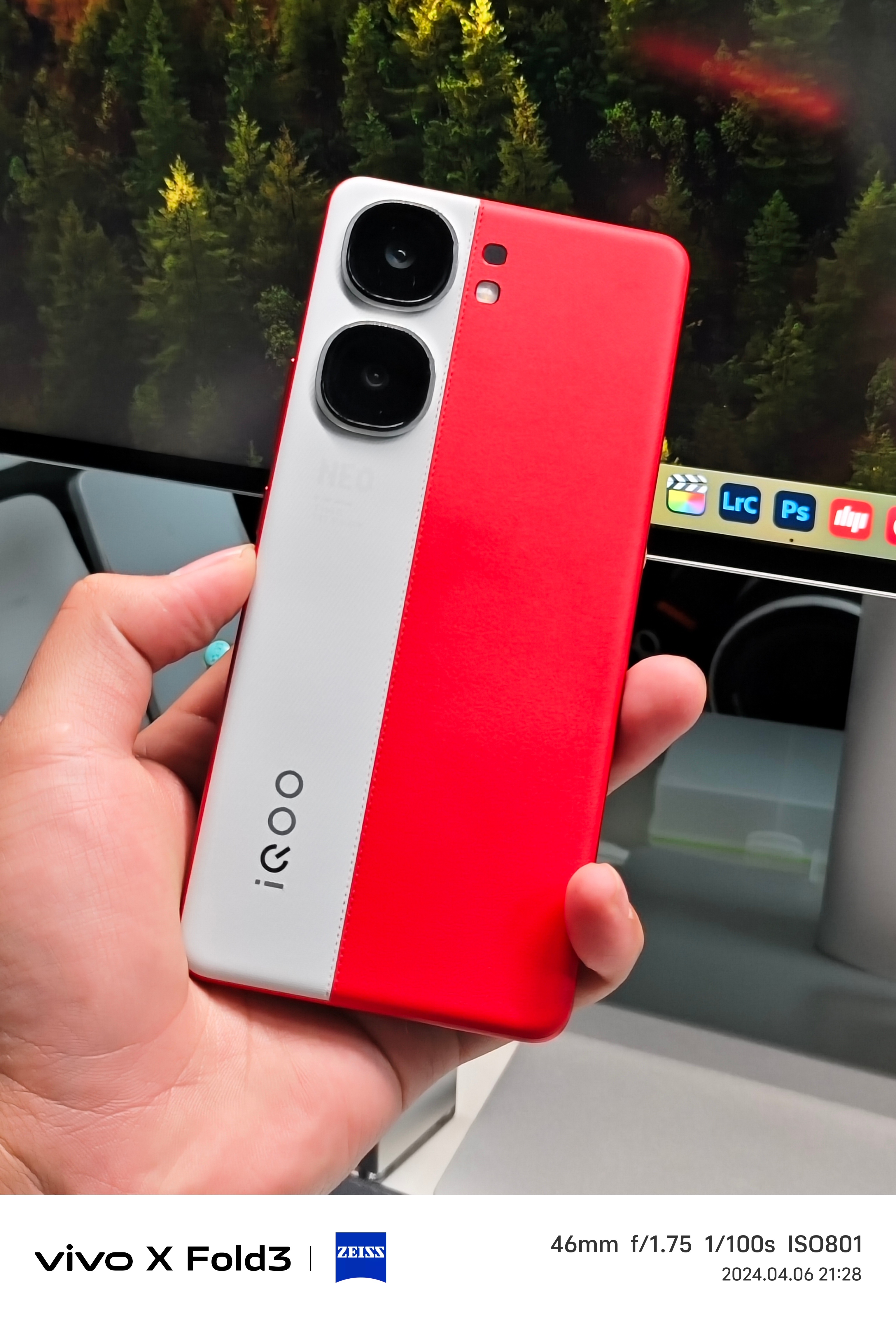 再来看看红白魂，iQOO Neo9 Pro好看吧[嘻嘻] ​​​