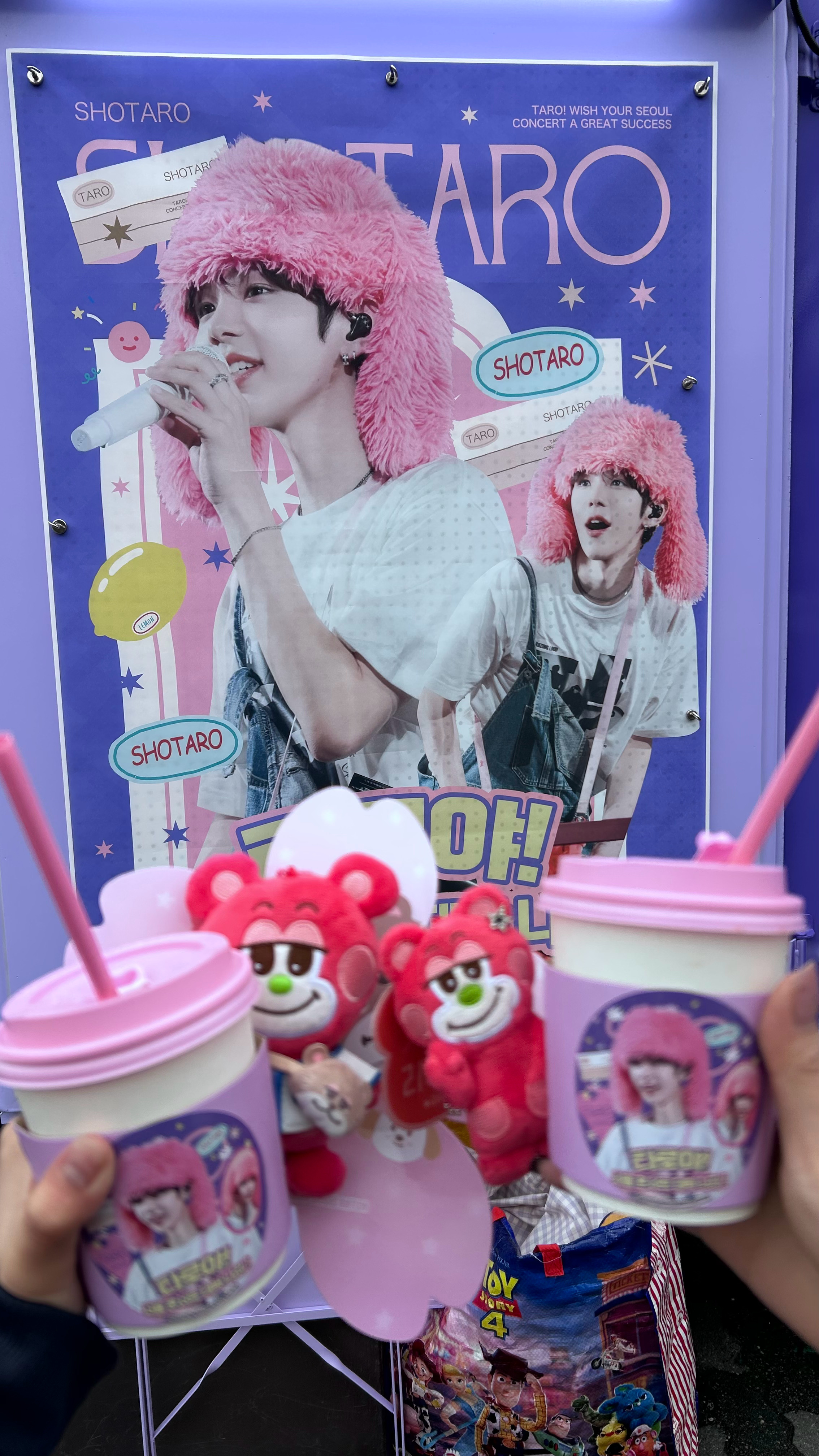 shotaro  酱吧应援咖啡车返图～萌死 