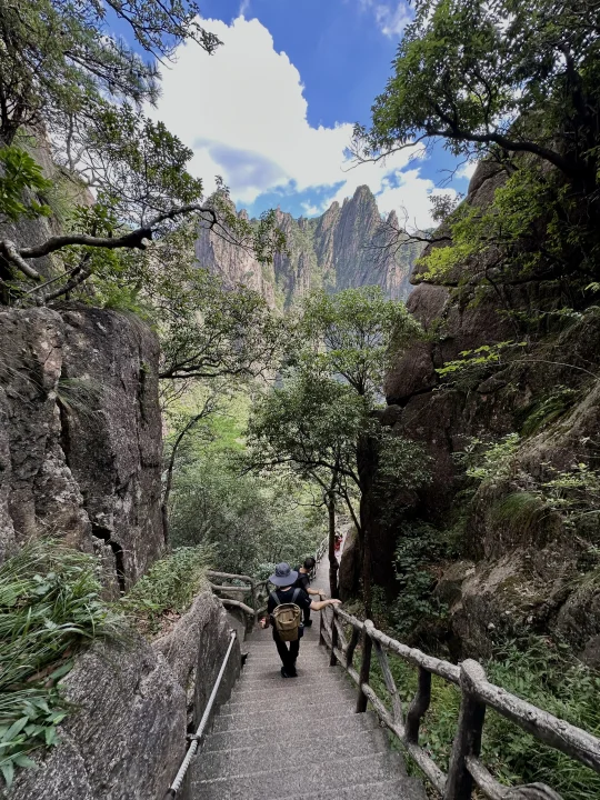 黄山的精华就是西海大峡谷🏔️一日徒步攻略