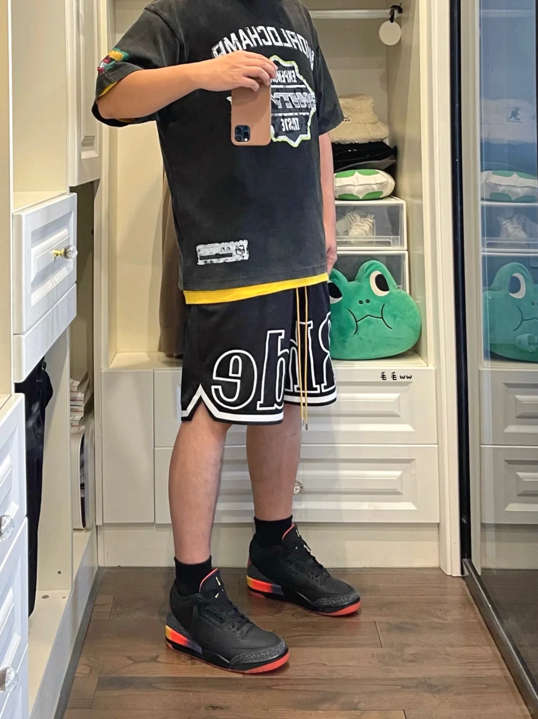 夏季短裤｜黑色系穿搭