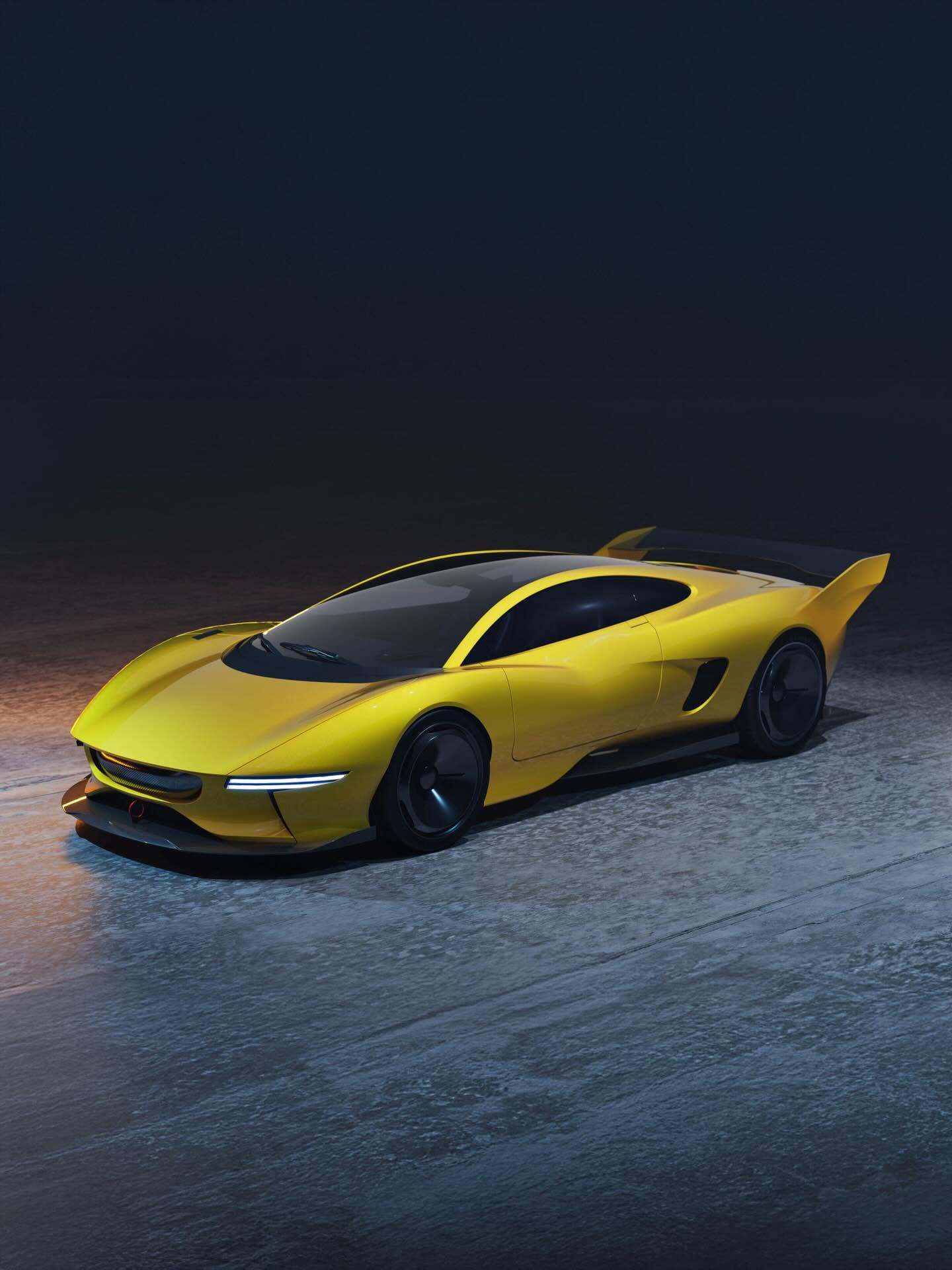 设计大师CALLUM的新作品，致敬捷豹XJ220，帅不帅？ 
