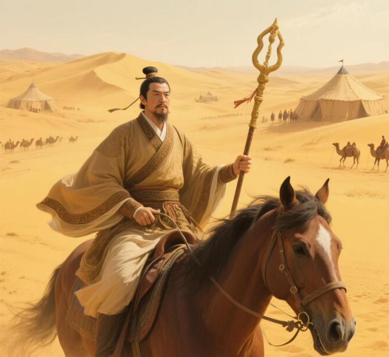 他打了44年仗，耗尽国库，却给中国人留下比疆土更珍贵的东西 
 
汉武帝刘彻登基