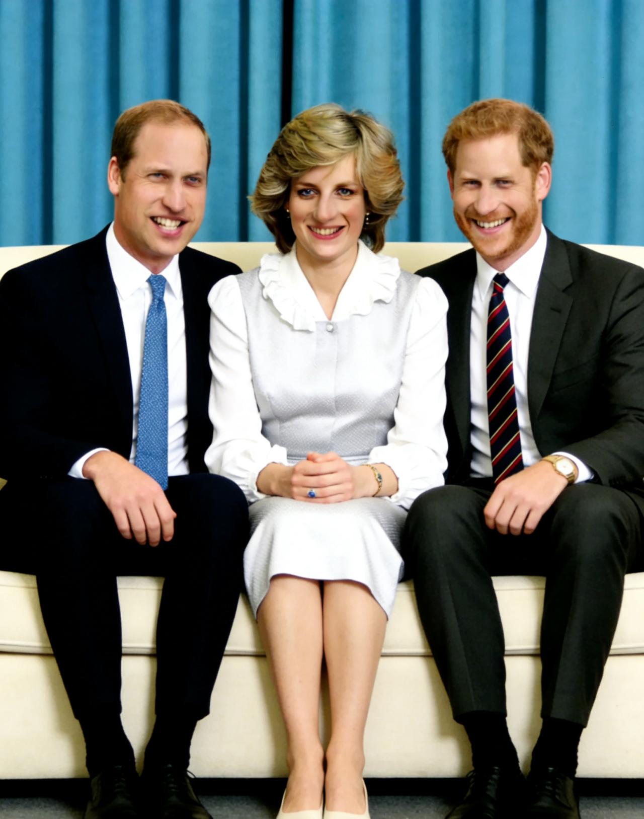 看到这张照片我想说我长大啦，你却没有啦。这也是很多人的遗憾，虽然威廉贵为王储，但