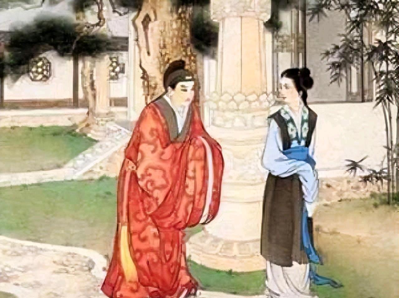 一个地主带着四个下人到租户家收租，突然下起大雨，他只能留在租户家。租户的儿媳刚刚