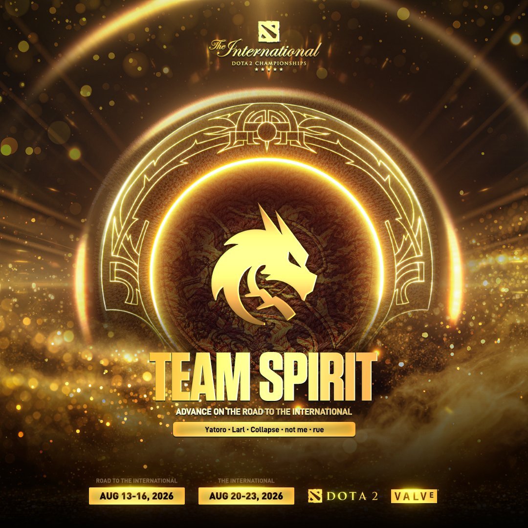Spirit雪碧拿下欧洲赛区第一个名额进入Ti15主赛事恭喜他们！dota2ti