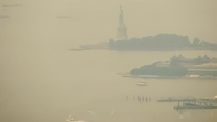 【世界杯决赛风险降低，纽约空气污染下降50%】据《阿斯报》报道，决赛前纽约空气质