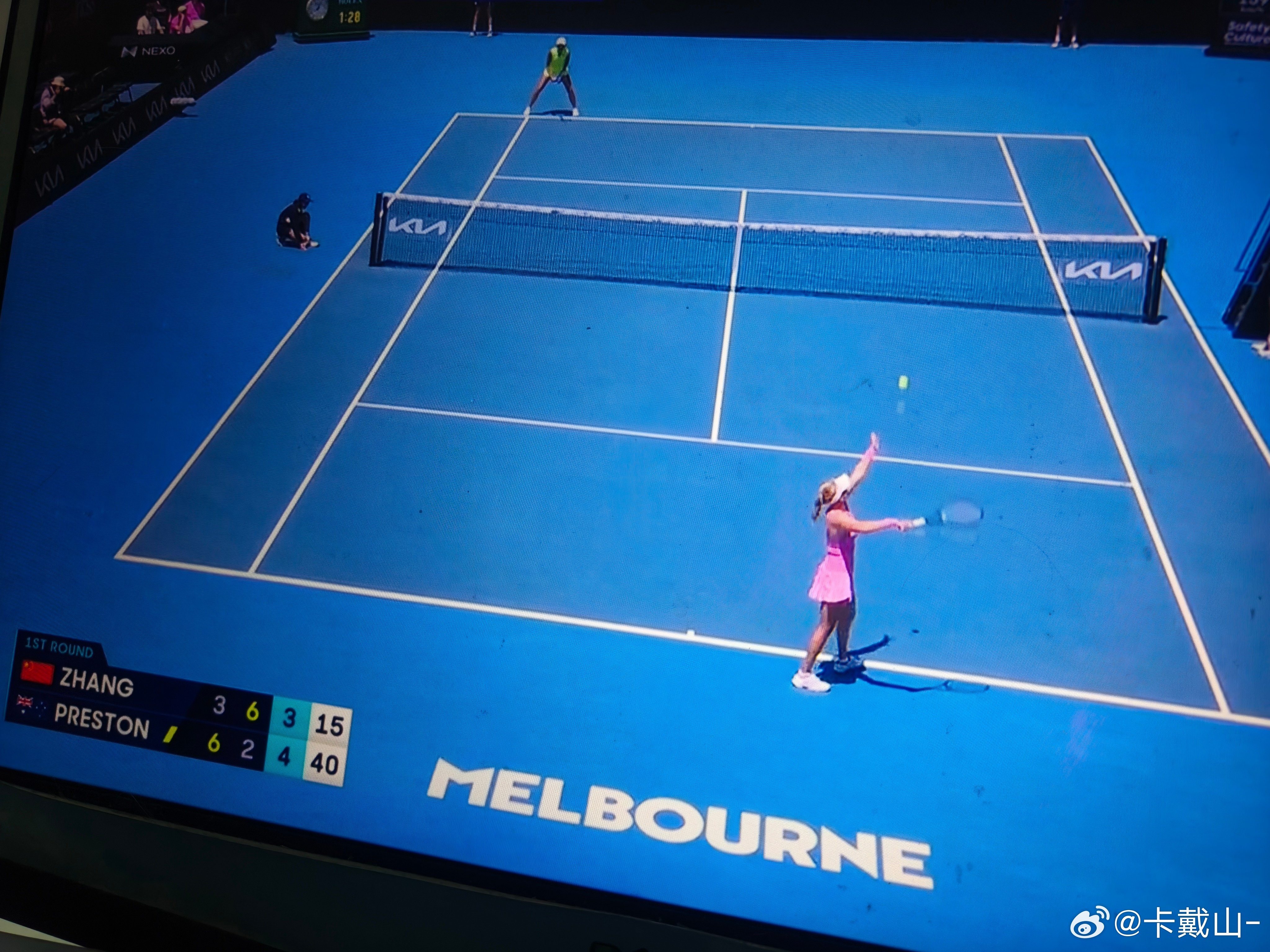 刚刚势头多好啊几个球没处理好，一下子3-5了...这很澳网澳网2026