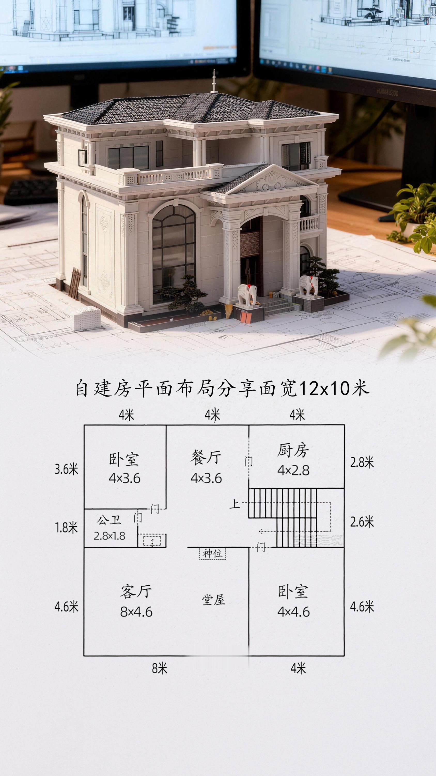 自建房设计 住宅户型图 农村自建房