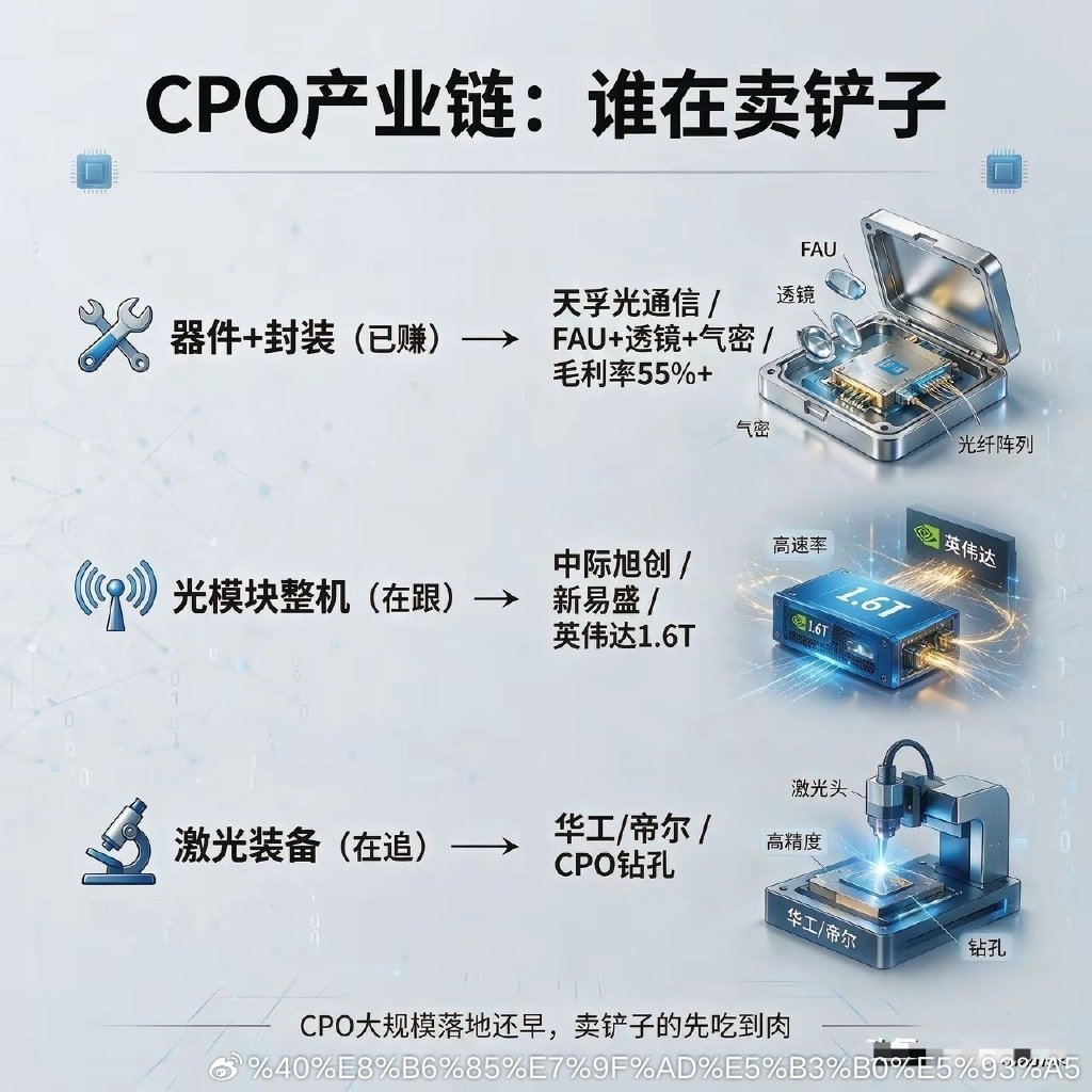 CPO喊了三四年没落地，但有一家中国公司已经靠它赚钱了——不是中际旭创CPO喊了