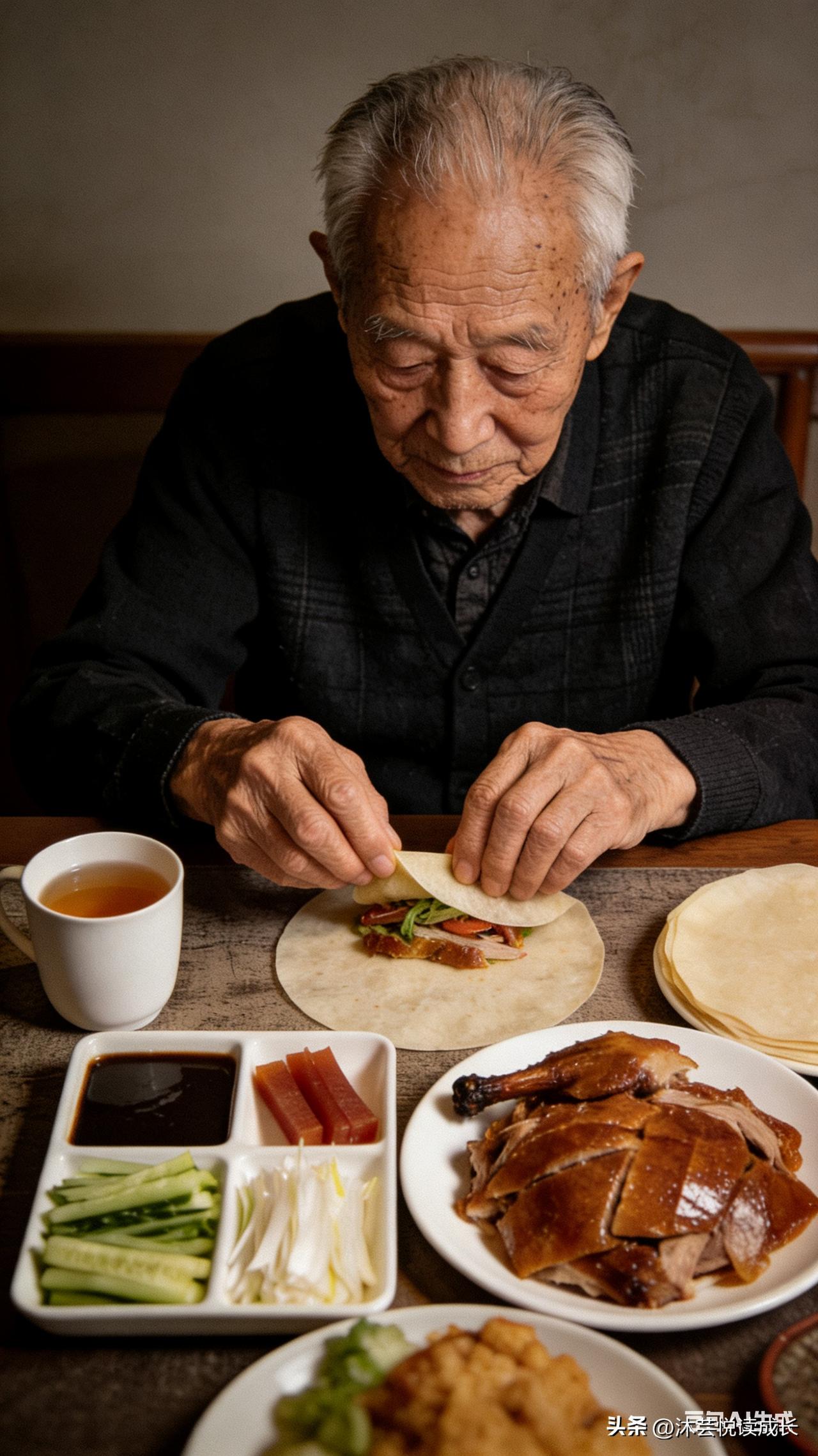 97岁舅爷爷，饭量竟比20岁小伙还大
 
都说人上了年纪，胃口差、吃不下，吃得清