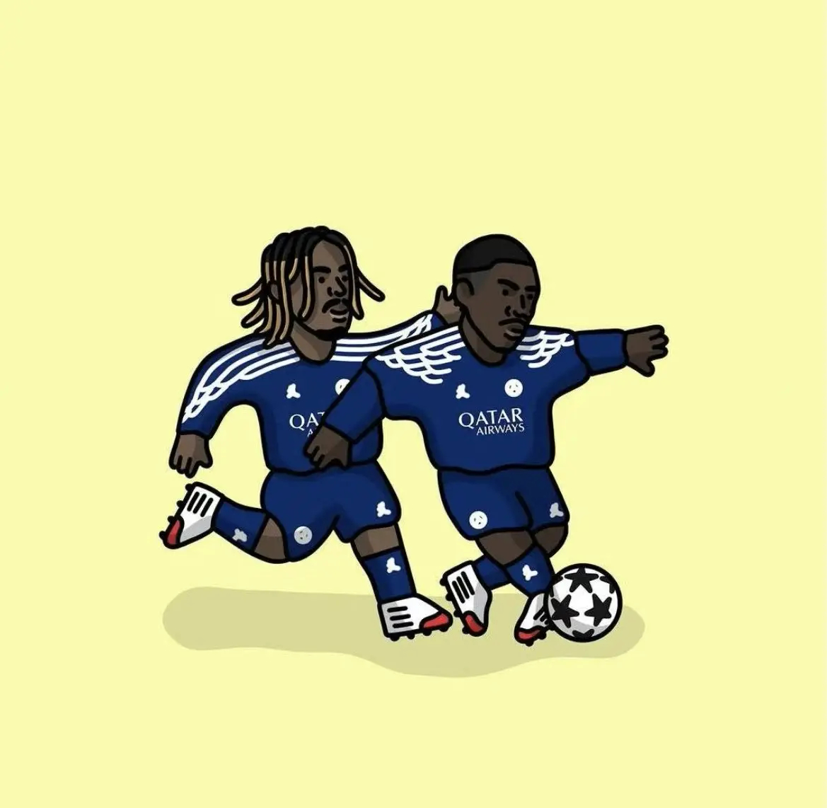 巴黎圣日耳曼  可爱捏巴黎圣日耳曼