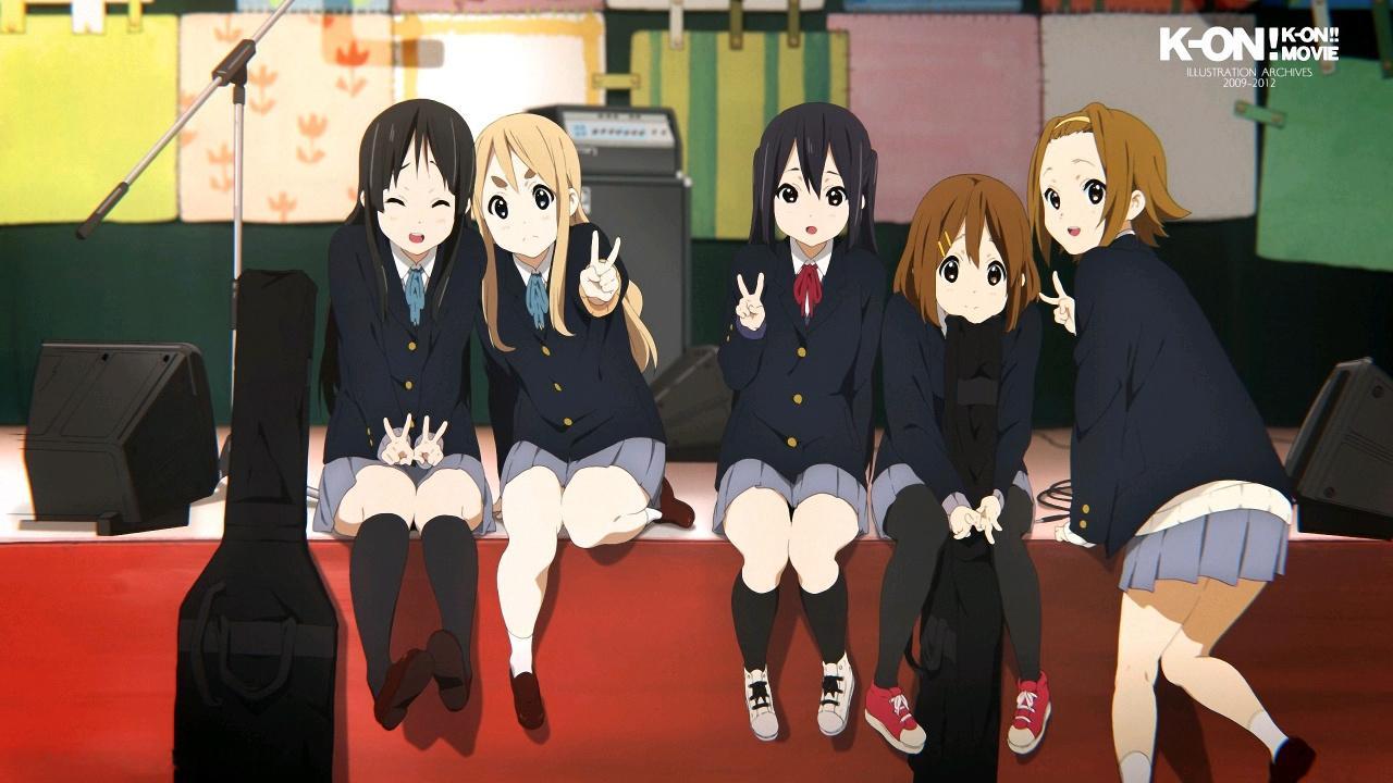 轻音少女 我看到小女孩们就觉得幸福 