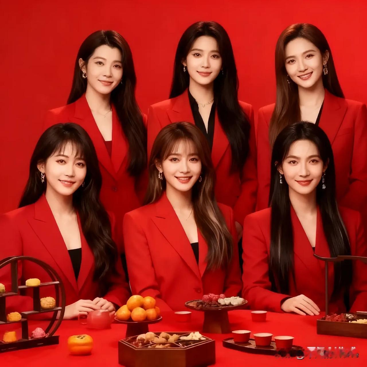 无意间刷到网友用AI生成的再就业男团哥哥们的女装造型，真的太漂亮啦，每一位都是长