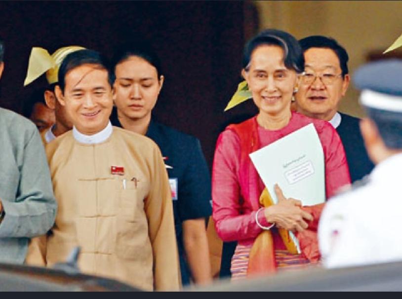 4月17日是缅甸新年的第一天，缅甸总统府发布多项特赦令，宣布特赦4500多名囚犯