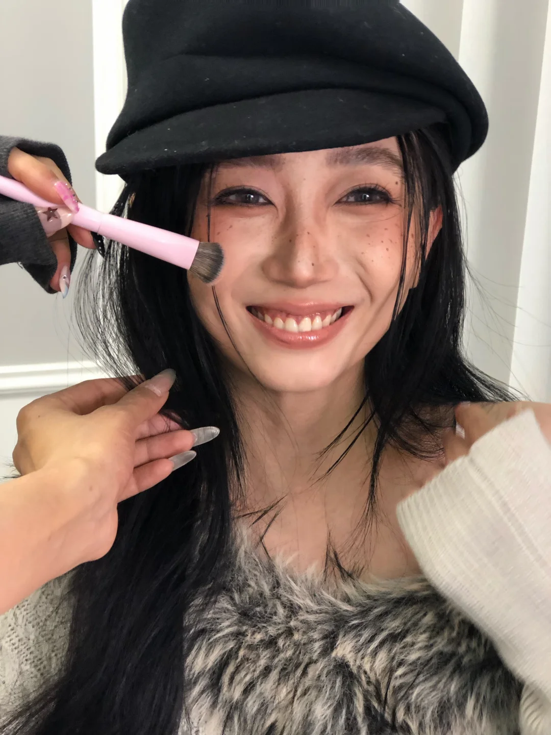 亚裔感雀斑妆