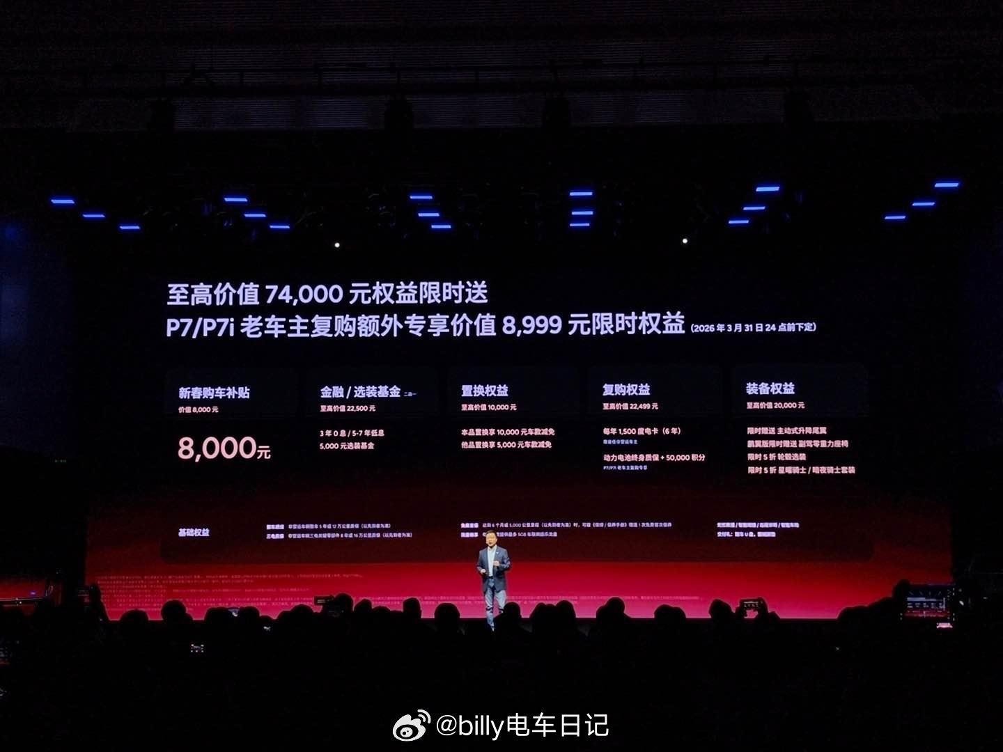 今晚小鹏发布会对于P7这款车新增了702 Max和820 Max两个版本，价格门