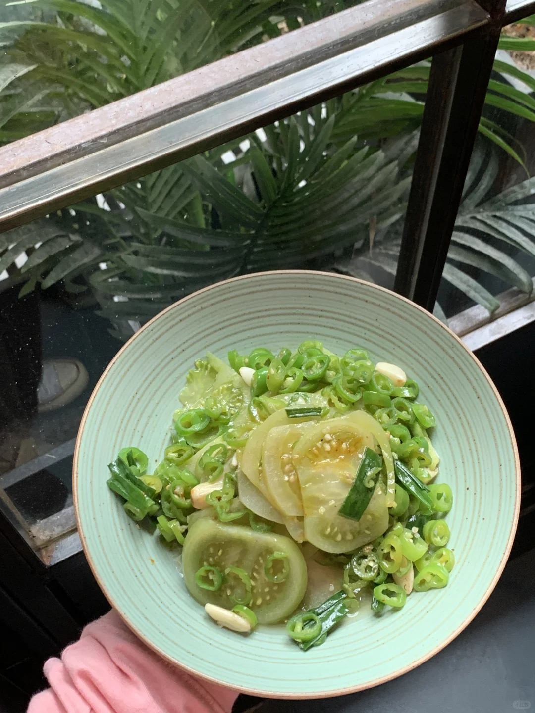 属于陕西人的轻食！🥗绿辣子炒洋柿子