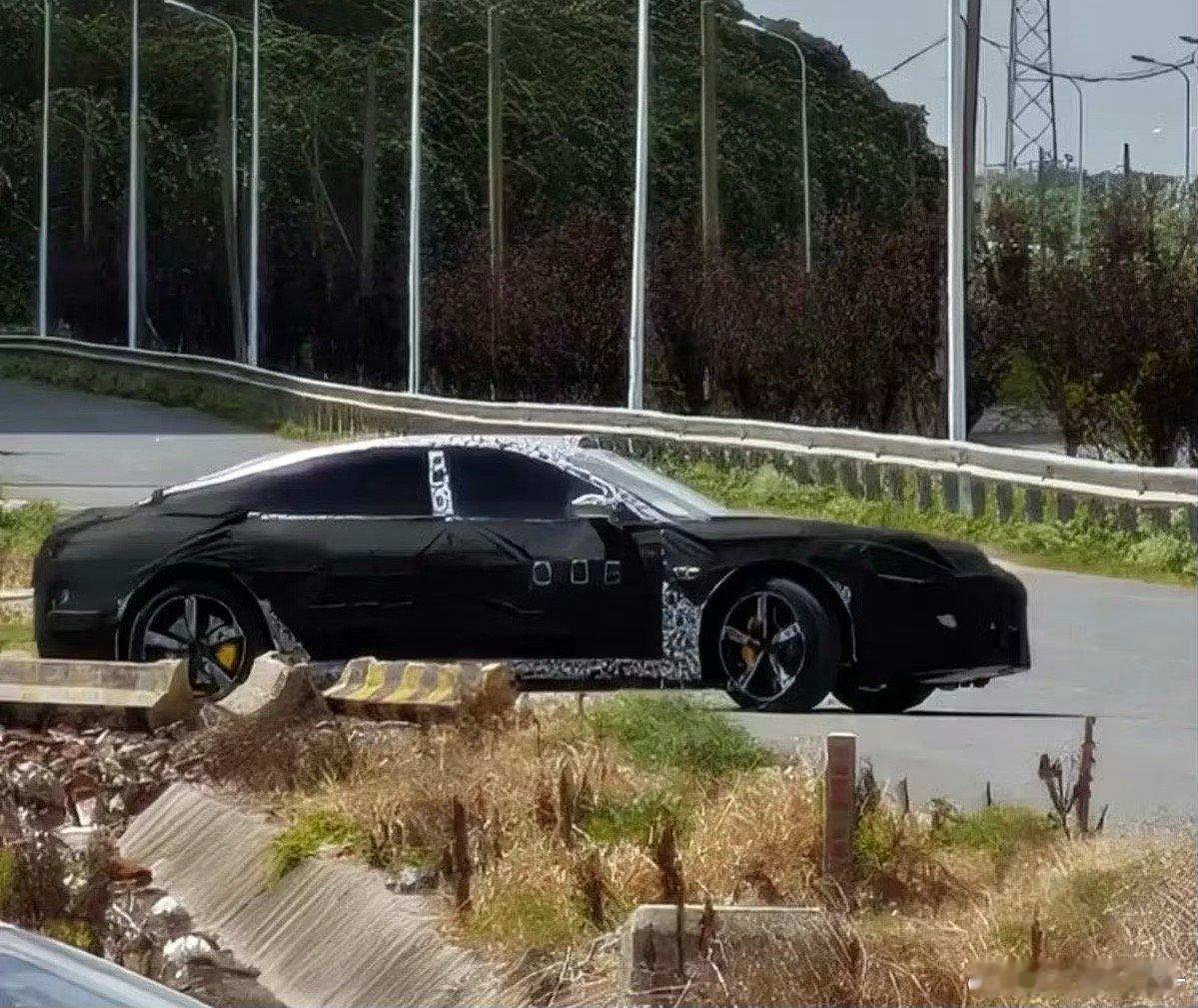 汽车[超话]  这是小米SU7 L吗？车身特修长，感觉达到D级车的标准了。小米汽