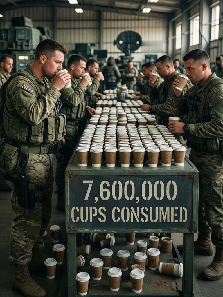 打击伊朗期间美军消耗约760万杯咖啡｜美伊以冲突 760万杯咖啡，美军打的是什么