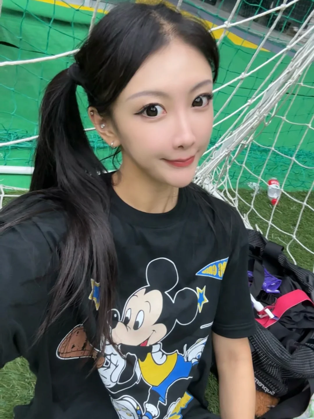 网球教练不让穿米奇的衣服，那我打橄榄球穿