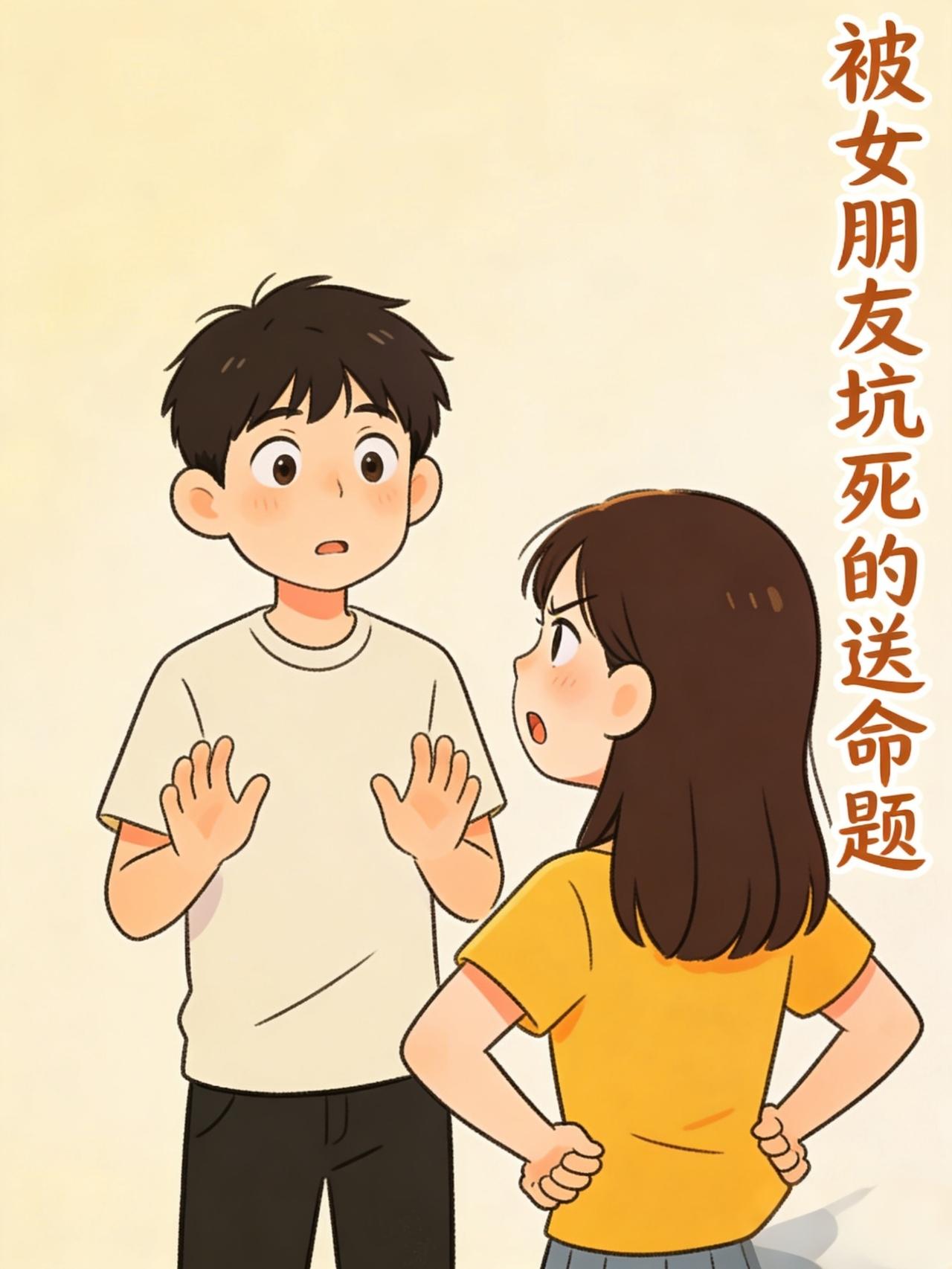 被女朋友坑惨的送命题
 
昨天女朋友突然问我：“你觉得我闺蜜长得好看吗？”我脑子