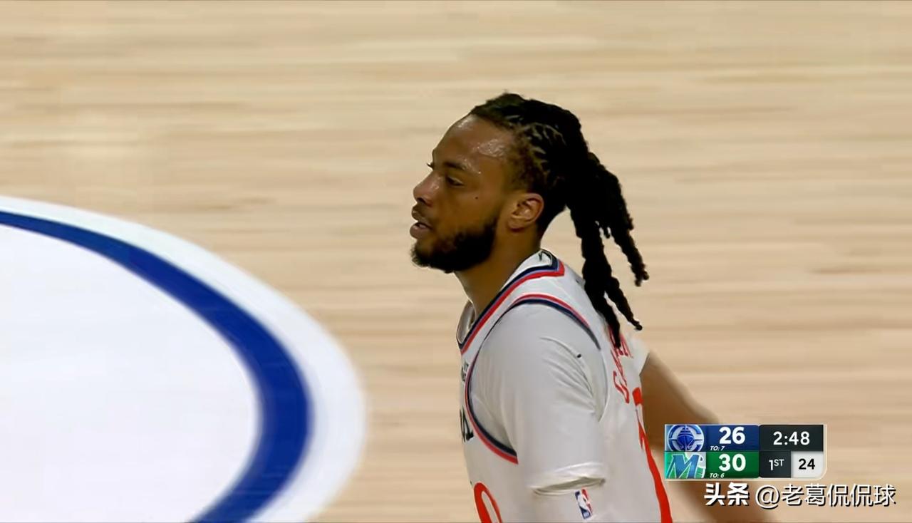 快船超级巨星加兰真是无可阻挡！在今天快船客场以138：131力克独行侠的比赛中，