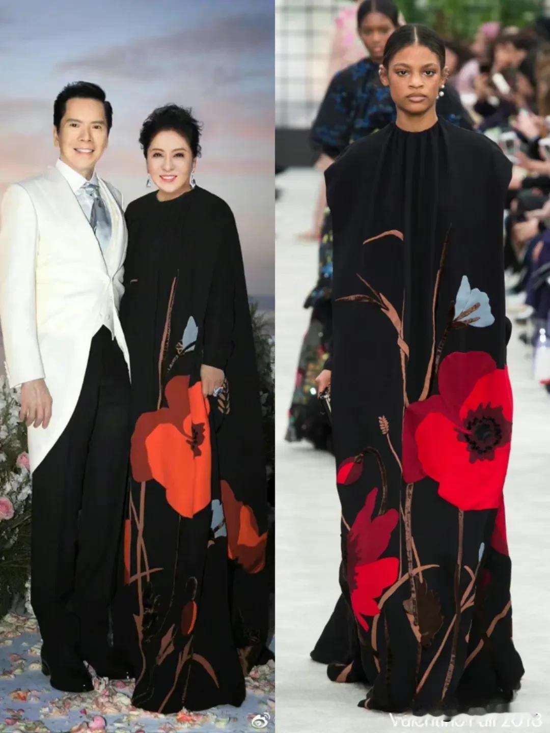 都在扒向太的珠宝，其实她的穿搭更有意思！看过向太的穿搭，就想起华妃娘娘一句话“做