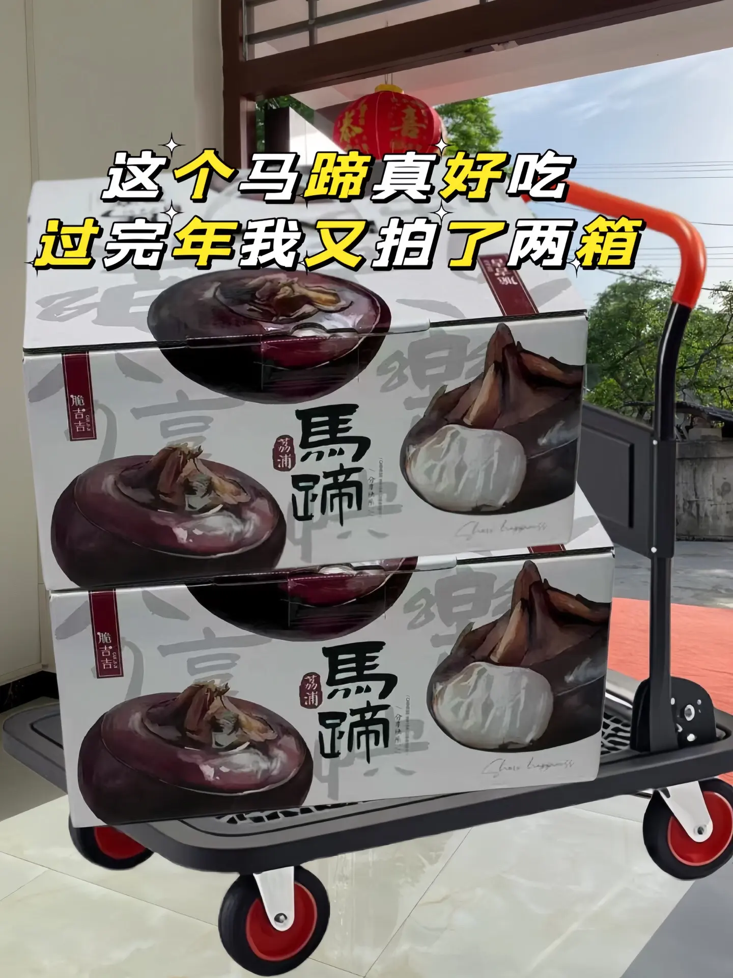 广西桂林马蹄。姐妹们吃过没有，甜甜的味道，无渣的