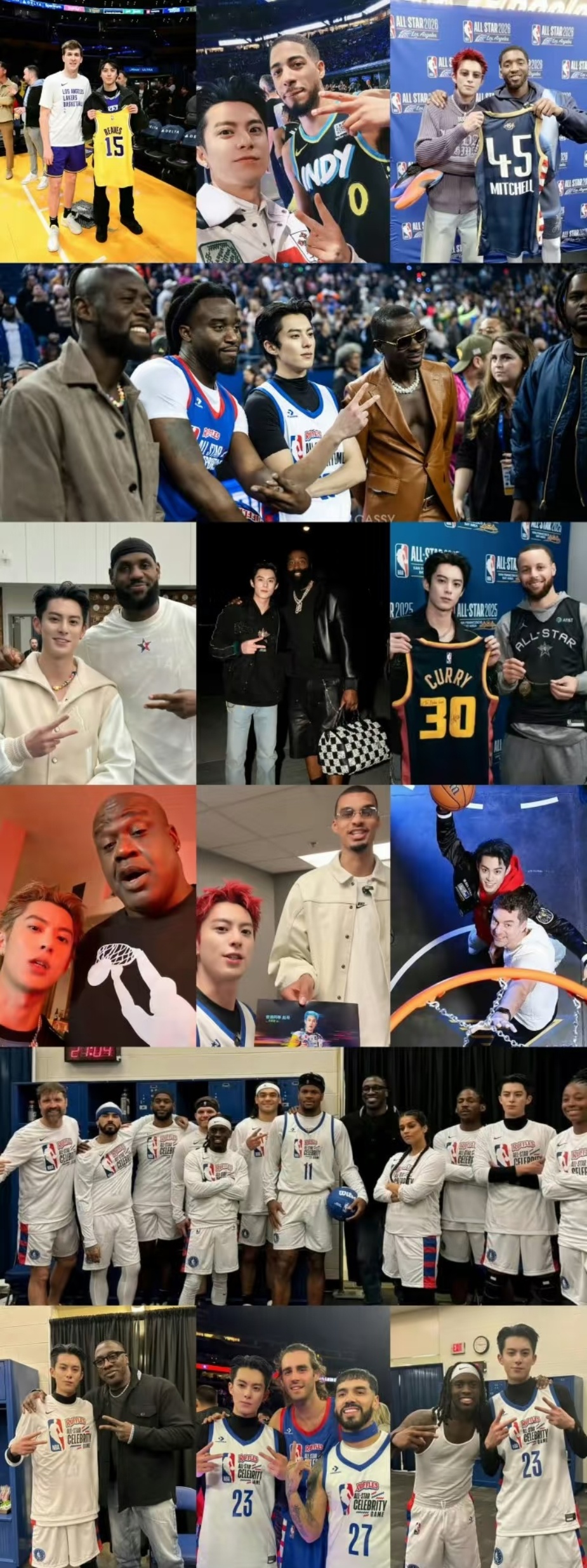 好了好了不管b内娱丝舒不舒服了，接下来向我们走来的是LV代言人、唯一连续三年登上