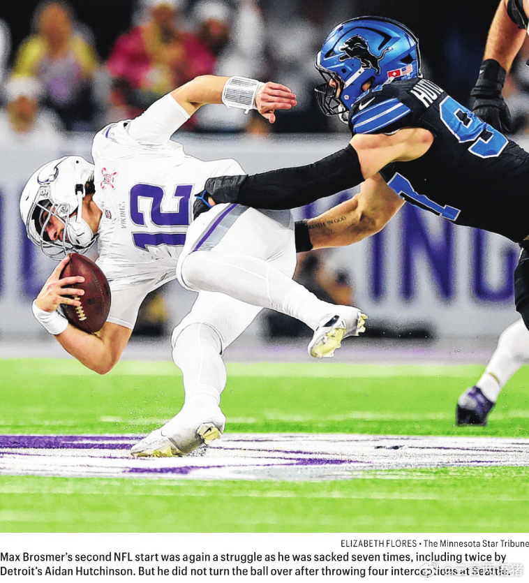 第17周雄狮10：23维京人 