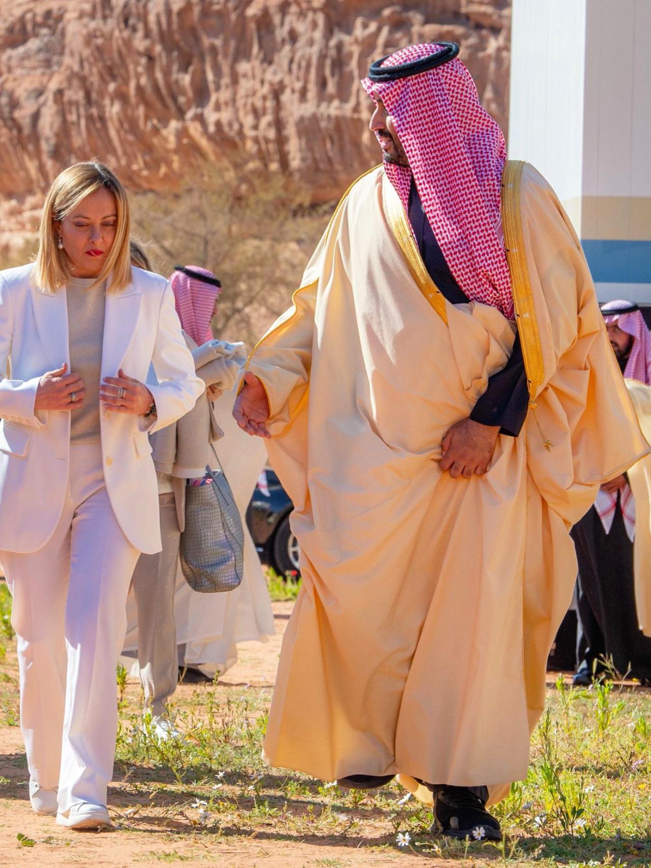 此前接受《彭博报》采访时表示：
🌸王国不会向世界上任何保护其领土的国家支付任何