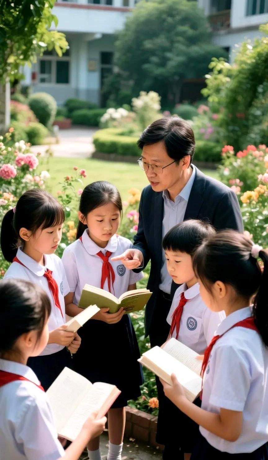 1986年，师大实习生张劲松刚下课，被一群高一学生围住。他们抛出一连串语音题，他
