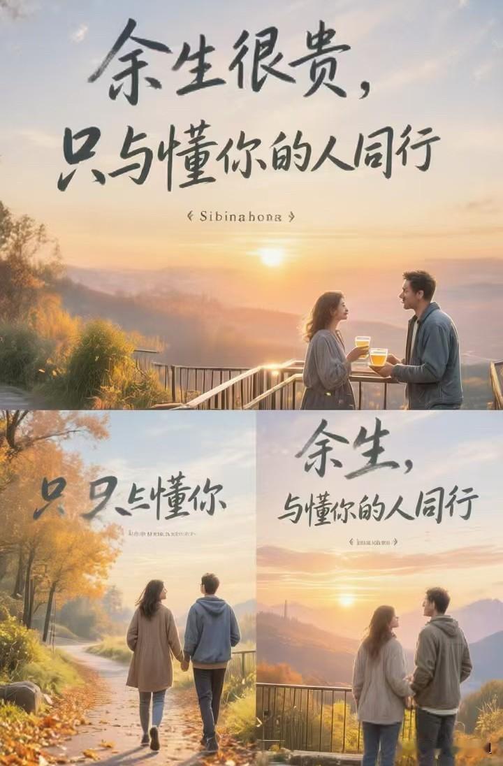 段醍醐灌顶的话：
“婚姻里，
床上无性，
床下无情。
夫妻吵架只是表层的浪，
床