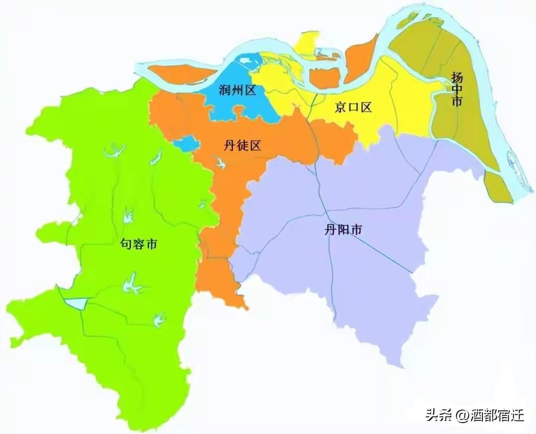 常住人口仅三百多万的镇江，竟设有九座高铁站！
市区设有镇江站、镇江南站、丹徒站、