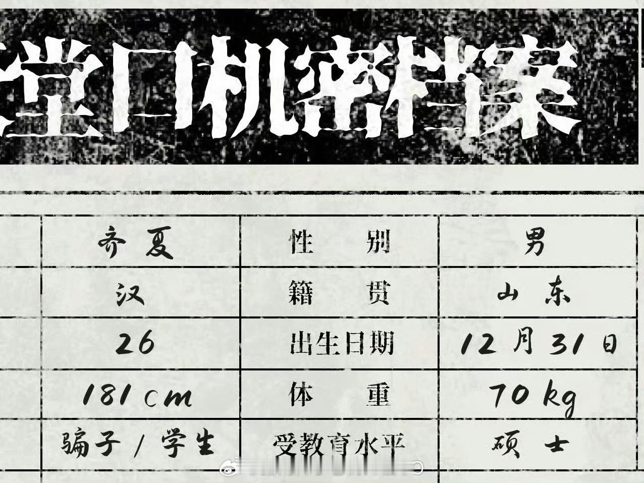 十日终焉官微 用户1231肖战《十日终焉》开通官微，1231是齐夏生日，燥候巨男