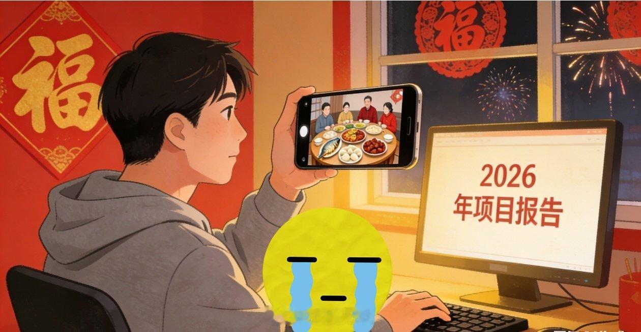 距离除夕还有4天，年味没闻到，班味倒是很浓；别人都在准备年货，我们在准备值班；年