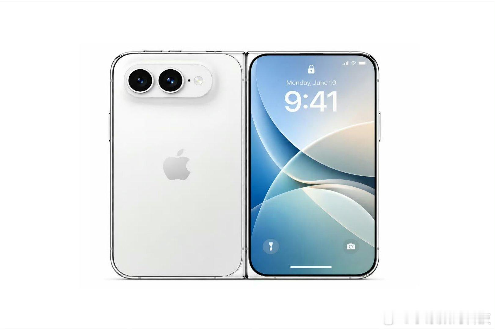 独家新闻IPhone首款折叠屏（已改名）正式更名iPhone Duo…9月份进行