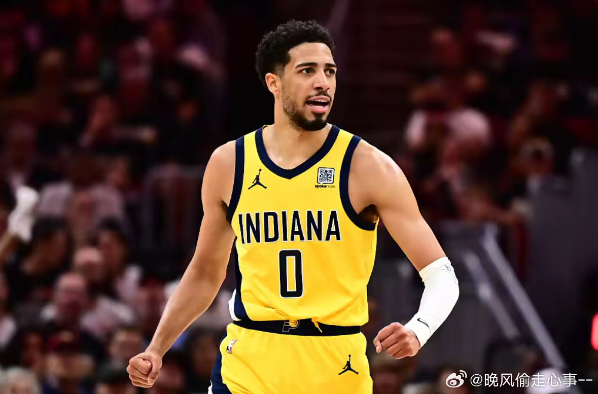 据NBA记者Evan Sidery统计，步行者由哈利伯顿、西亚卡姆、内姆哈德和内