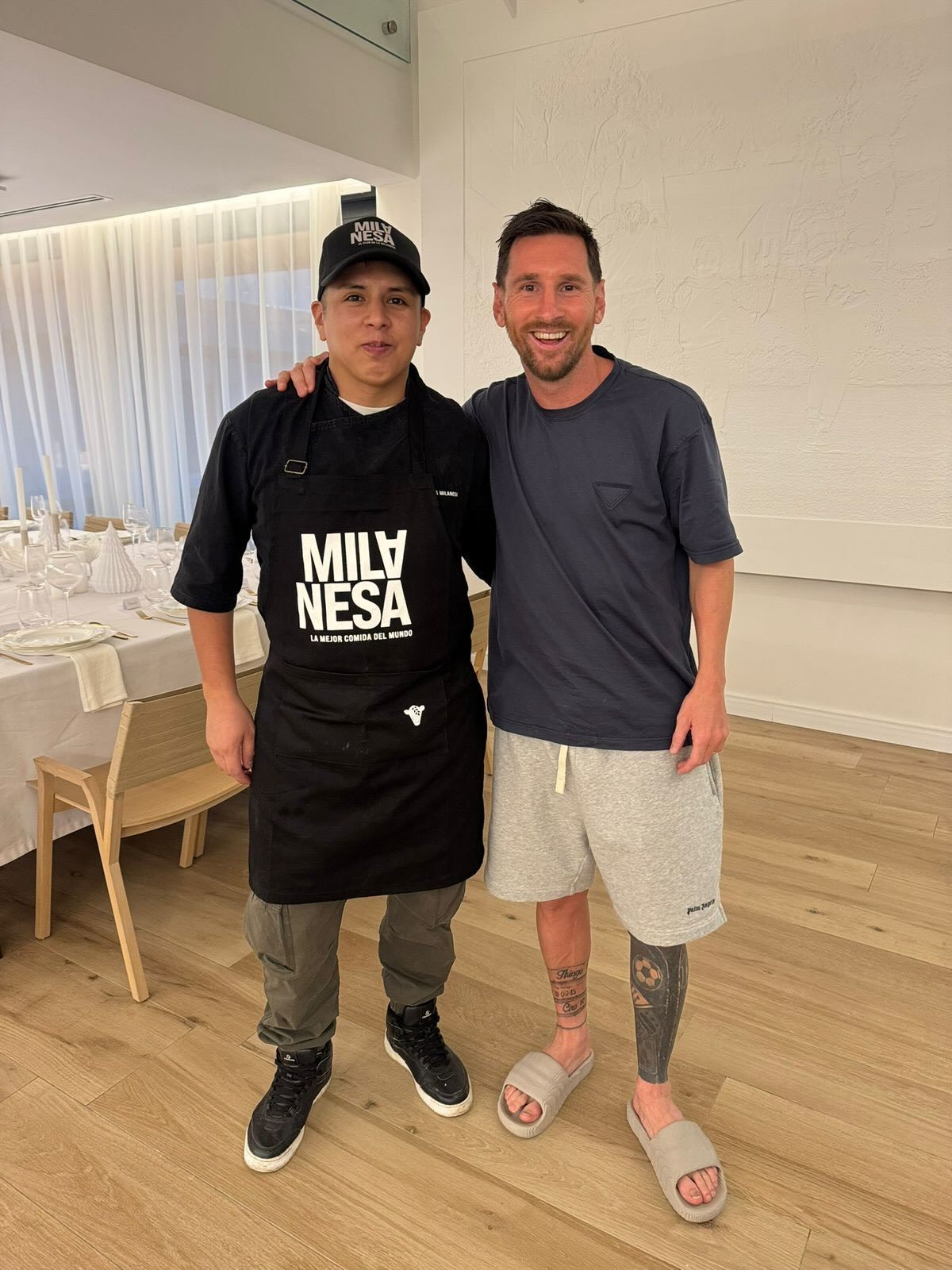 【梅西回复：非常感谢！！！ 🙌😃】EL CLUB DE LA MILANES