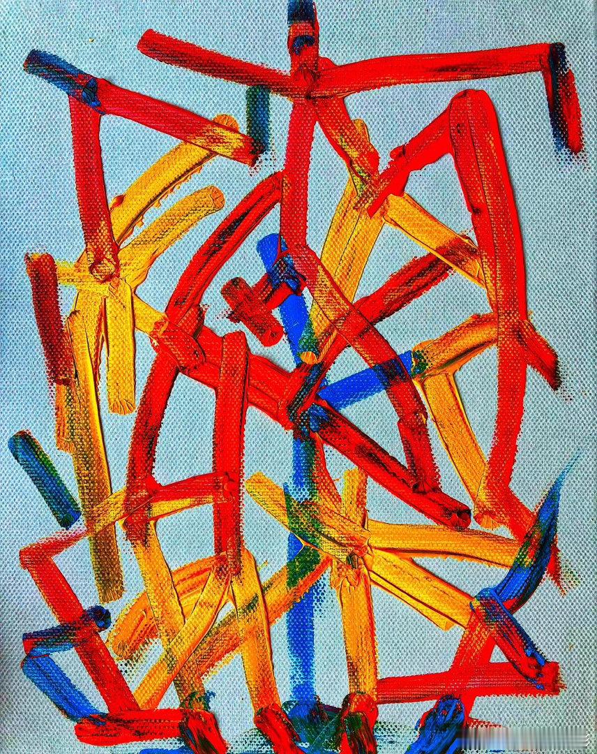 摄影人  王鹭佳：2021油画作品。油画王鹭佳