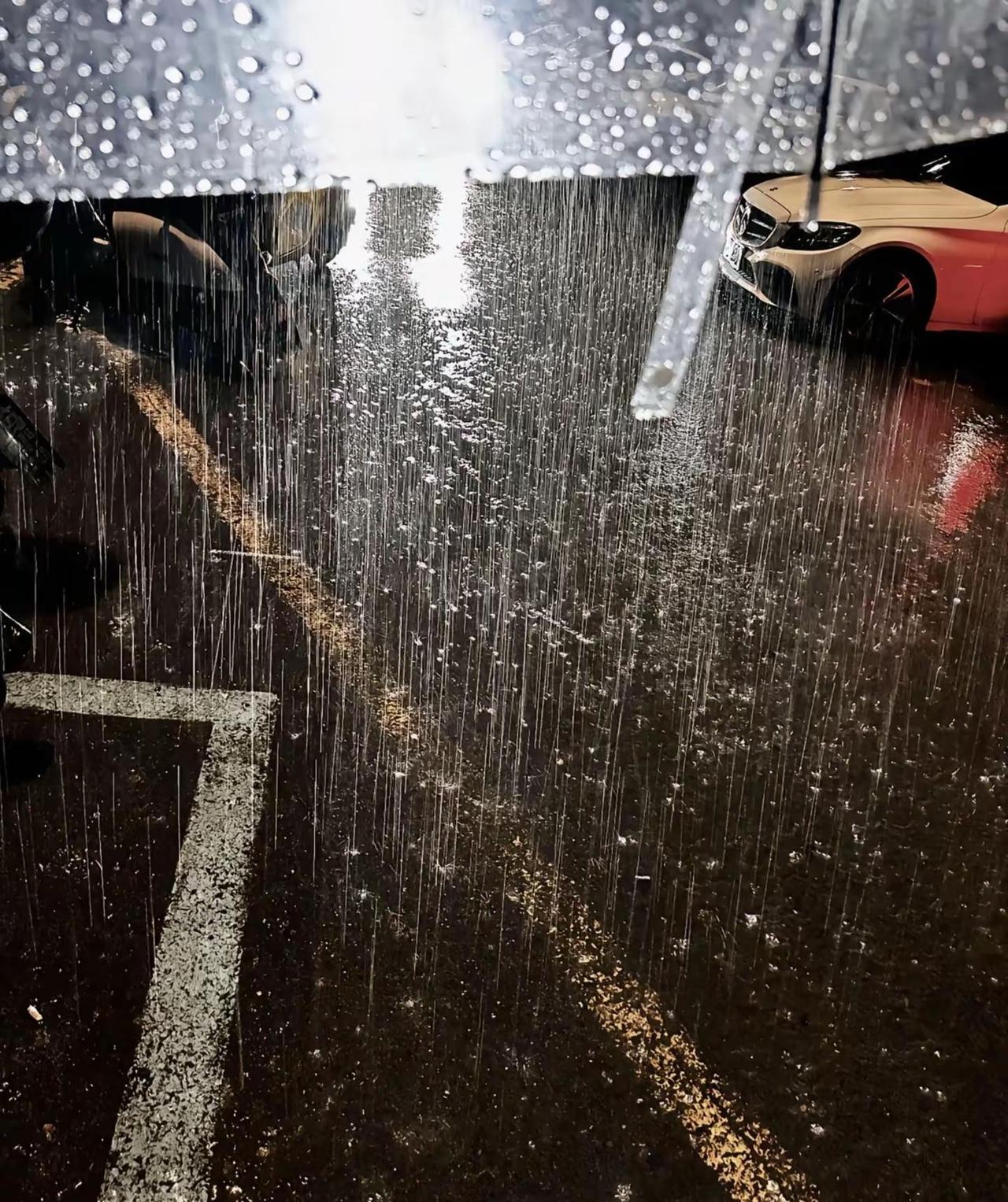 今天 明天 下雨天。有风有雨是常态，风雨兼程是状态，风雨无阻是心态