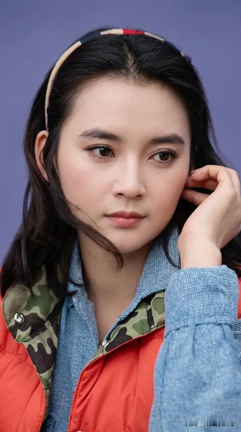 短发的胡慧中优雅迷人
长发的胡慧中的端庄温婉
胡慧中以刚柔兼具的气质,演绎飒爽与